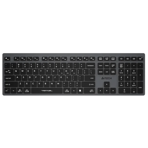 Клавиатура A4Tech Fstyler FBX50C (серый/черный)